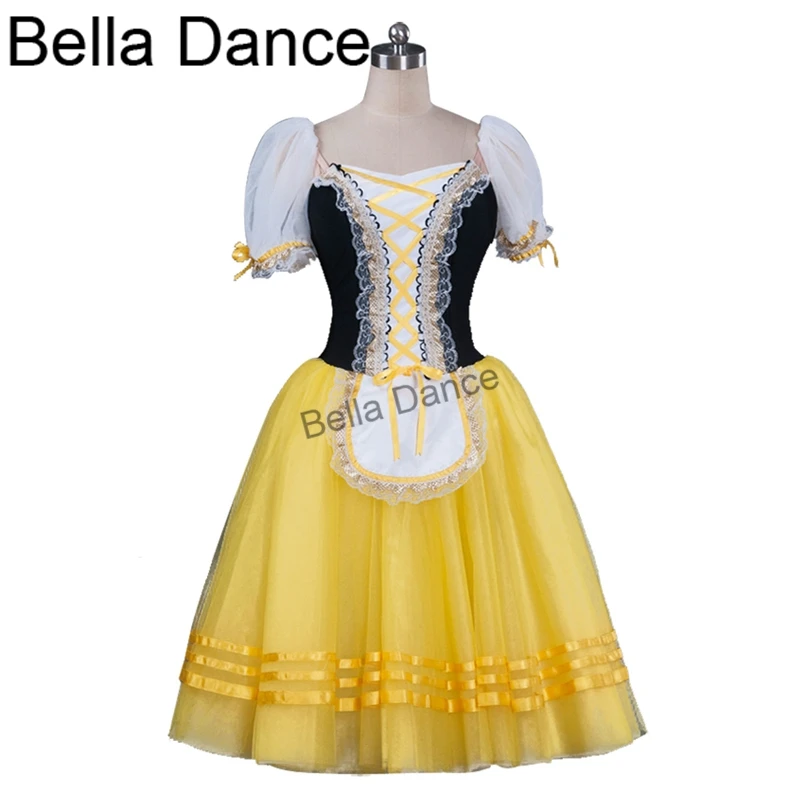 BlWomen Black Yellow Giselle's Variation World Ballet Competiton Ballerina Professional Ballet Tutu DressBT8904
BlWomen Black Yellow Giselle's Variation World Ballet Competiton Ballerina Professional Ballet Tutu DressBT8904