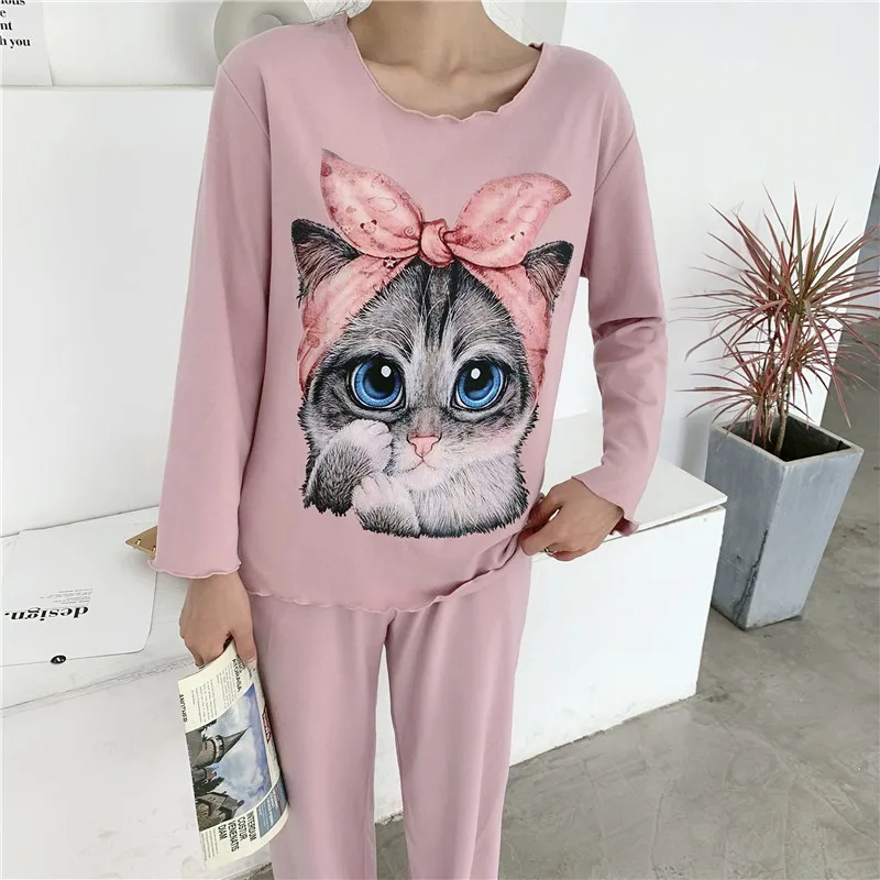 Spring Autumn Modal Soft Solid Color Warm Ladies Casual Cute Sweet Thick Sanded Home Service Suit Women Pajamas Winter
Spring Autumn Modal Soft Solid Color Warm Ladies Casual Cute Sweet Thick Sanded Home Service Suit Women Pajamas Winter