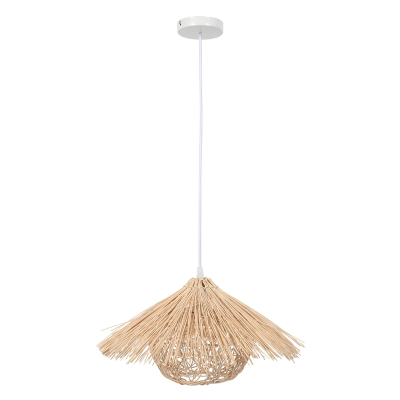 LED Rattan Chandelier Round Bird's Nest House Straw Hat Lamp Pastoral Vintage Balcony Restaurant Chandelier Lamp Shade(Without B
LED Rattan Chandelier Round Bird's Nest House Straw Hat Lamp Pastoral Vintage Balcony Restaurant Chandelier Lamp Shade(Without B