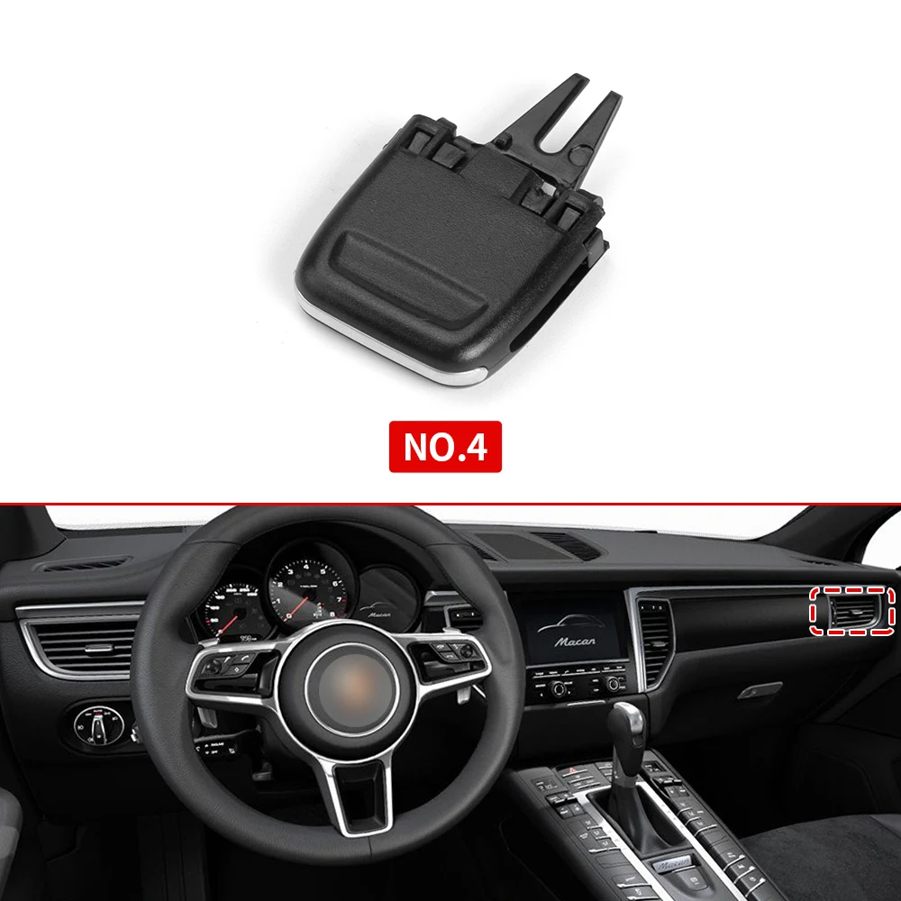 Для Porsche Macan, новая Автомобильная Передняя консоль, кондиционер, вентиляционная решетка, зажим для решетки Slider, Ремонтный комплект, замена для Macan 2014-2017
Для Porsche Macan, новая Автомобильная Передняя консоль, кондиционер, вентиляционная решетка, зажим для решетки Slider, Ремонтный комплект, замена для Macan 2014-2017