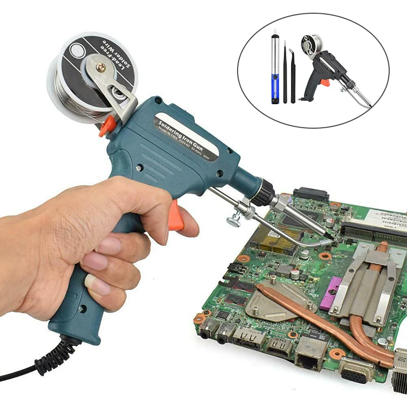 Auto Feeding Soldering Tool Manual Electric Soldering Iron Set Solder Tin In Stock
Auto Feeding Soldering Tool Manual Electric Soldering Iron Set Solder Tin In Stock