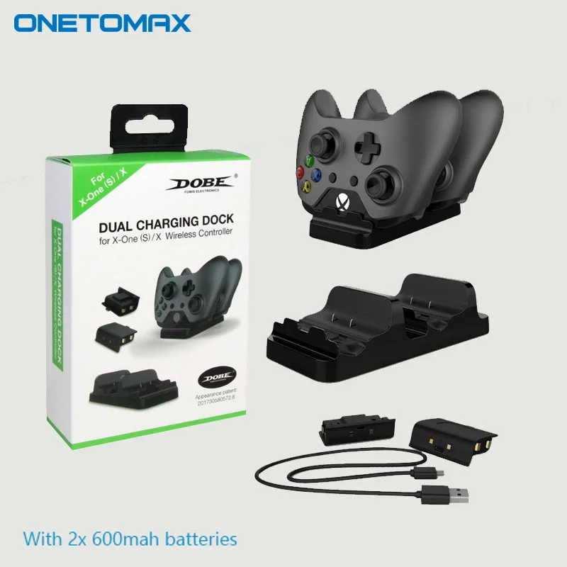 Док станция с 2 аккумуляторами для XBOX ONE Xbox One S one X|Батареи| |