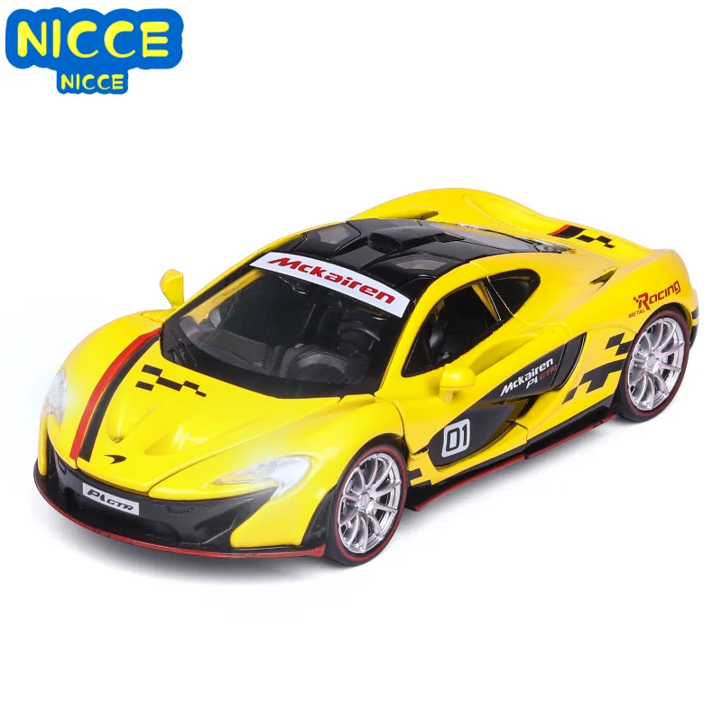 Nicce 1:32 McLaren P1 Model Diecast Car Metal Alloy Car Simulation Pull Back Vehicles Cars Toys for Kids Gifts for Children A286
Nicce 1:32 McLaren P1 Model Diecast Car Metal Alloy Car Simulation Pull Back Vehicles Cars Toys for Kids Gifts for Children A286
