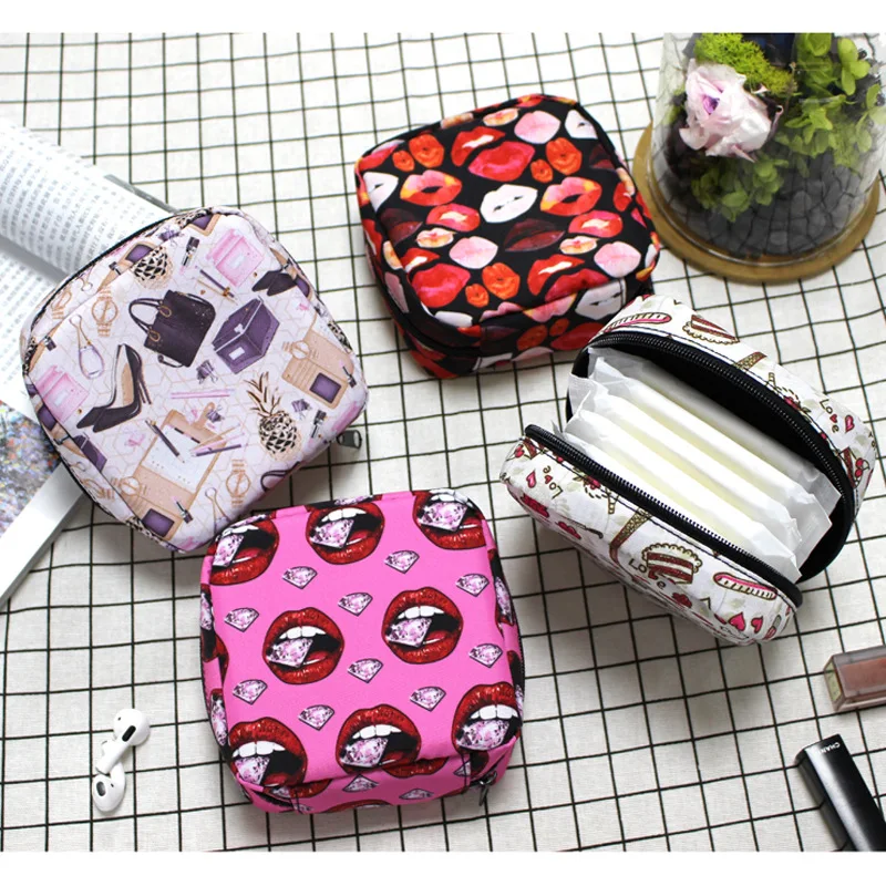 Fashion Women's Small Cosmetic Bag Travel Mini Sanitary Napkin Storage Bag Coin Money Card Lipstick Storage Bag Wallet Bag
Fashion Women's Small Cosmetic Bag Travel Mini Sanitary Napkin Storage Bag Coin Money Card Lipstick Storage Bag Wallet Bag