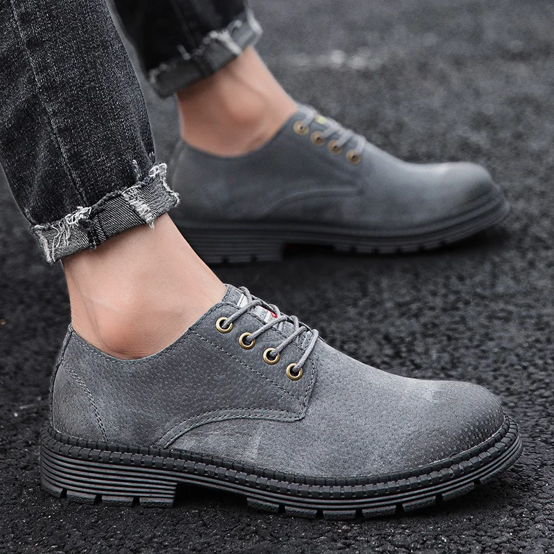 Youth Shoes Sapato De Couro Masculino Casual Leather Shoes For Men Autumn Men's Fashion Mens Formal Outdoor Boots
Youth Shoes Sapato De Couro Masculino Casual Leather Shoes For Men Autumn Men's Fashion Mens Formal Outdoor Boots
