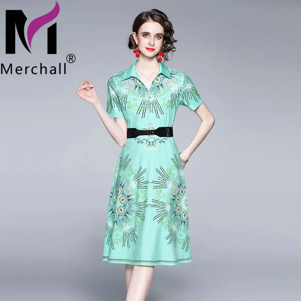 2021 Female Summer Party Dress Office Lady's Floral Print Turn Down Collar Short Sleeve Belt Buttons Dress Woman Clothing M65078
2021 Female Summer Party Dress Office Lady's Floral Print Turn Down Collar Short Sleeve Belt Buttons Dress Woman Clothing M65078