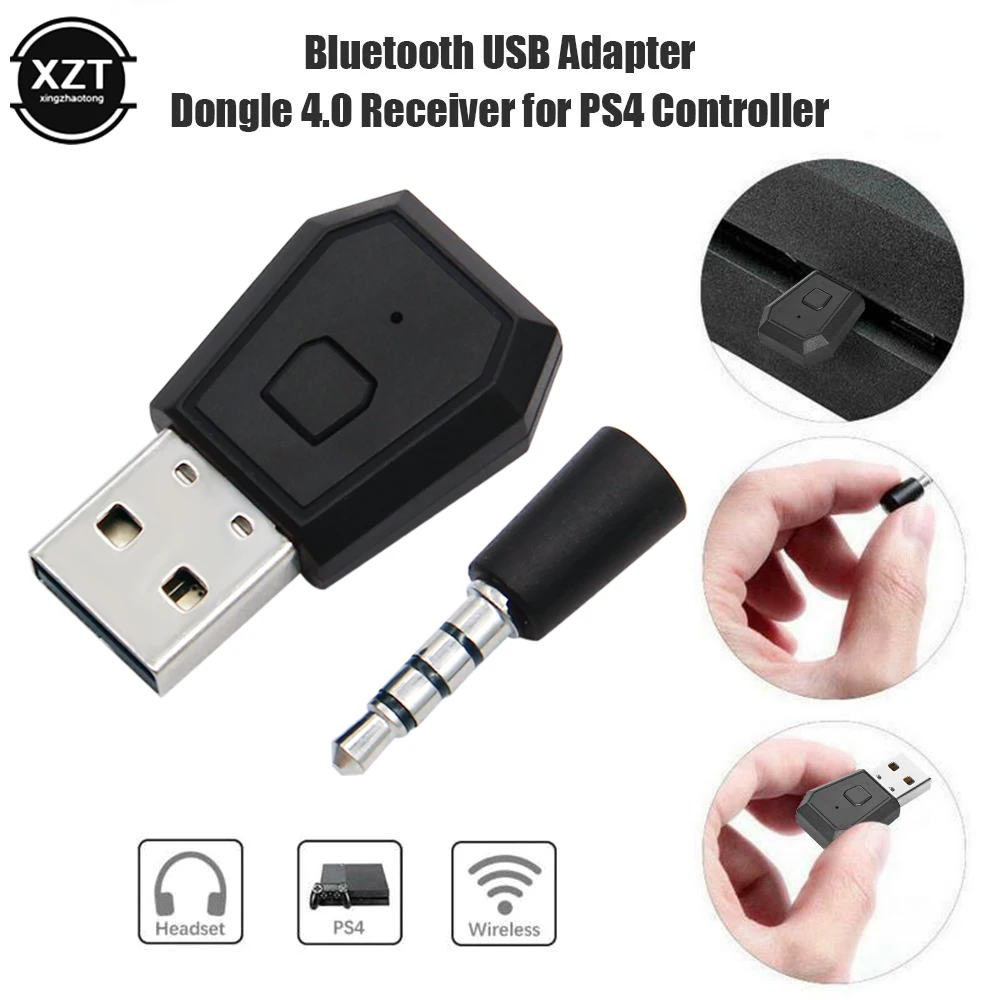 USB Bluetooth-адаптер совместимый с PS4 3 5 мм приемник передатчик беспроводной Aux аудио