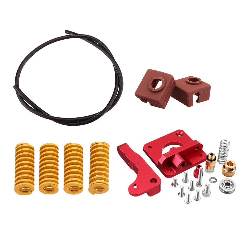 Upgraded Long-Distance Remote Metal Extruder+Leveling Spring+PETG Tube+MK10 Silicone Case Kit For CR-10 Ender-3 3D Printer
Upgraded Long-Distance Remote Metal Extruder+Leveling Spring+PETG Tube+MK10 Silicone Case Kit For CR-10 Ender-3 3D Printer