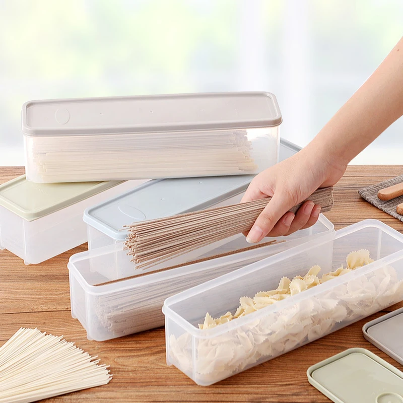 1*Food Storage Box Rectangle Noodle Storage Box With Lid Can Store Noodle Rice Cereal Coffee Bean Etc Dustproof And Dampproof
1*Food Storage Box Rectangle Noodle Storage Box With Lid Can Store Noodle Rice Cereal Coffee Bean Etc Dustproof And Dampproof