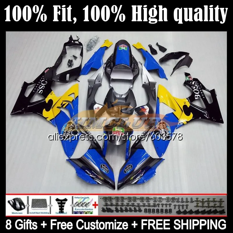 Injection For BMW S1000RR 2009 2010 2011 2012 2013 2014 44CL.3 S 1000 RR 1000RR S1000 RR 09 10 11 12 13 14 Fairing Blue yellow
Injection For BMW S1000RR 2009 2010 2011 2012 2013 2014 44CL.3 S 1000 RR 1000RR S1000 RR 09 10 11 12 13 14 Fairing Blue yellow