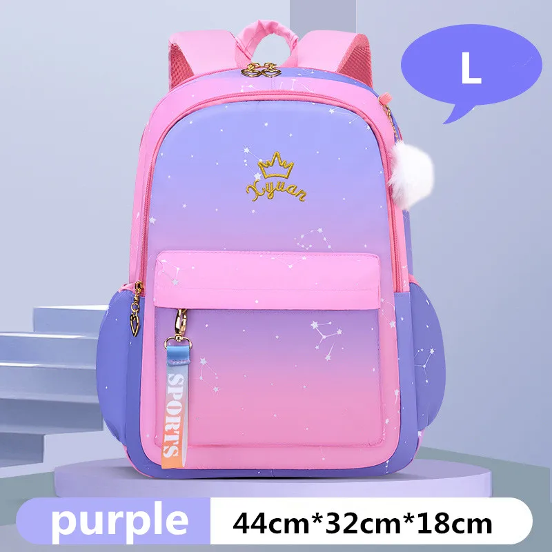Children School Bags for Girls Kids Satchel Primary Orthopedic school backpacks princess Backpack schoolbag sac Mochila Infantil | Багаж и