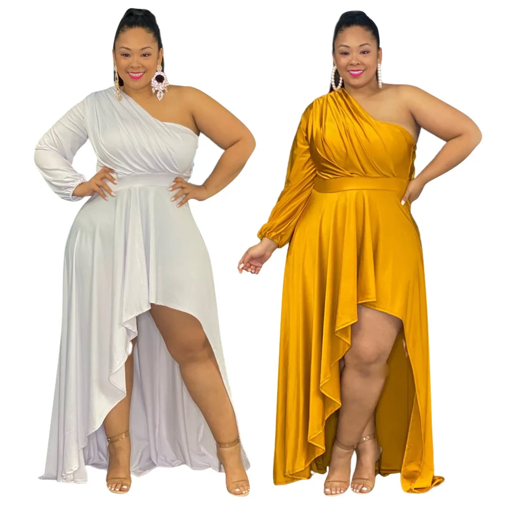 African Maxi Dresses For Women 2022 Summer One Shoulder Evening Party Long Dress Plus Size 4XL 5XL African Ladies Clothing
African Maxi Dresses For Women 2022 Summer One Shoulder Evening Party Long Dress Plus Size 4XL 5XL African Ladies Clothing