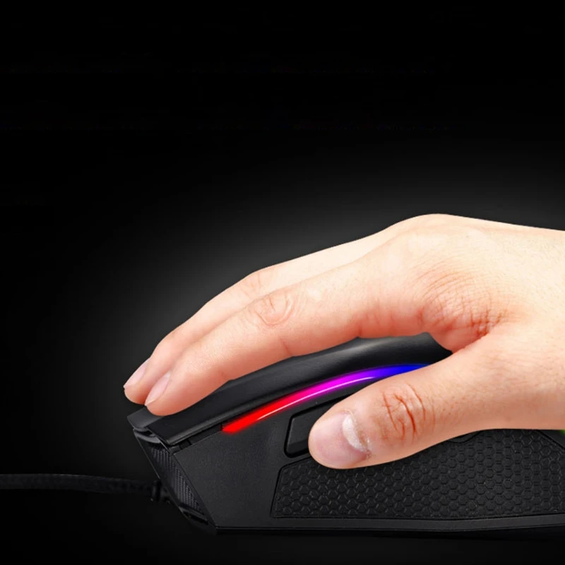 Ergonomic Optical RGB Gaming Mouse 4000 DPI Adjustable 7 Buttons USB Wired Mice for PC Laptop Gamer Desktop Computer
Ergonomic Optical RGB Gaming Mouse 4000 DPI Adjustable 7 Buttons USB Wired Mice for PC Laptop Gamer Desktop Computer