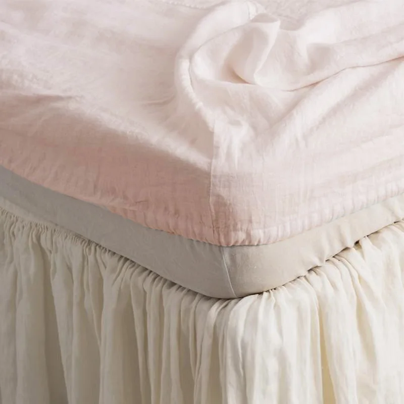 100% Linens Fitted Bed Sheet Single Twin Double Queen King Size Bed Sheet with Elastic Bottom Sheet
100% Linens Fitted Bed Sheet Single Twin Double Queen King Size Bed Sheet with Elastic Bottom Sheet