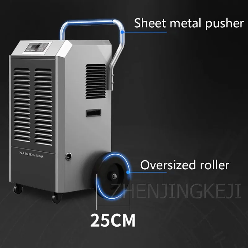 220V Mobile Dehumidifier Quick Dehumidification Tool Intelligent Commercial Industry Air Dehumidifier Machine Warehouse Basement
220V Mobile Dehumidifier Quick Dehumidification Tool Intelligent Commercial Industry Air Dehumidifier Machine Warehouse Basement