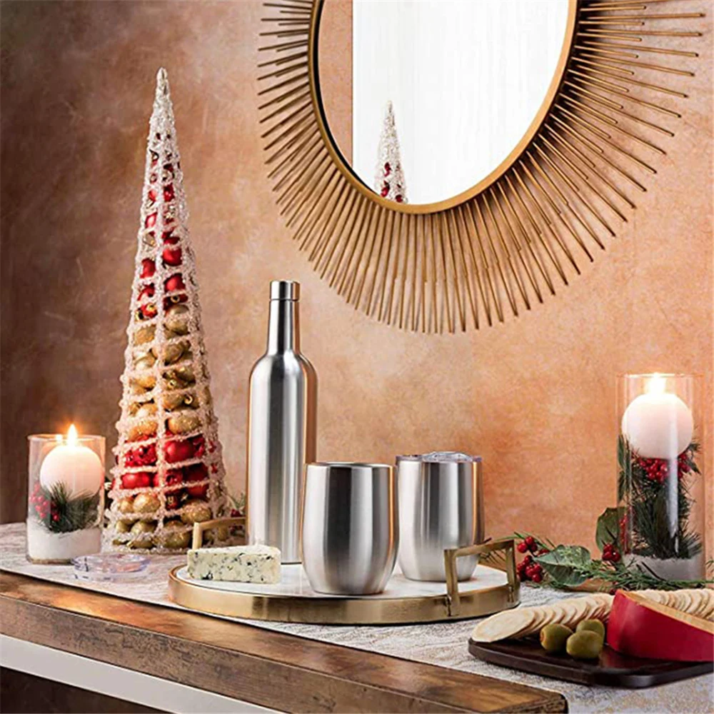 durable Strong wine bottle with lid vacuum isolation red wine glass glass stainless steel
durable Strong wine bottle with lid vacuum isolation red wine glass glass stainless steel