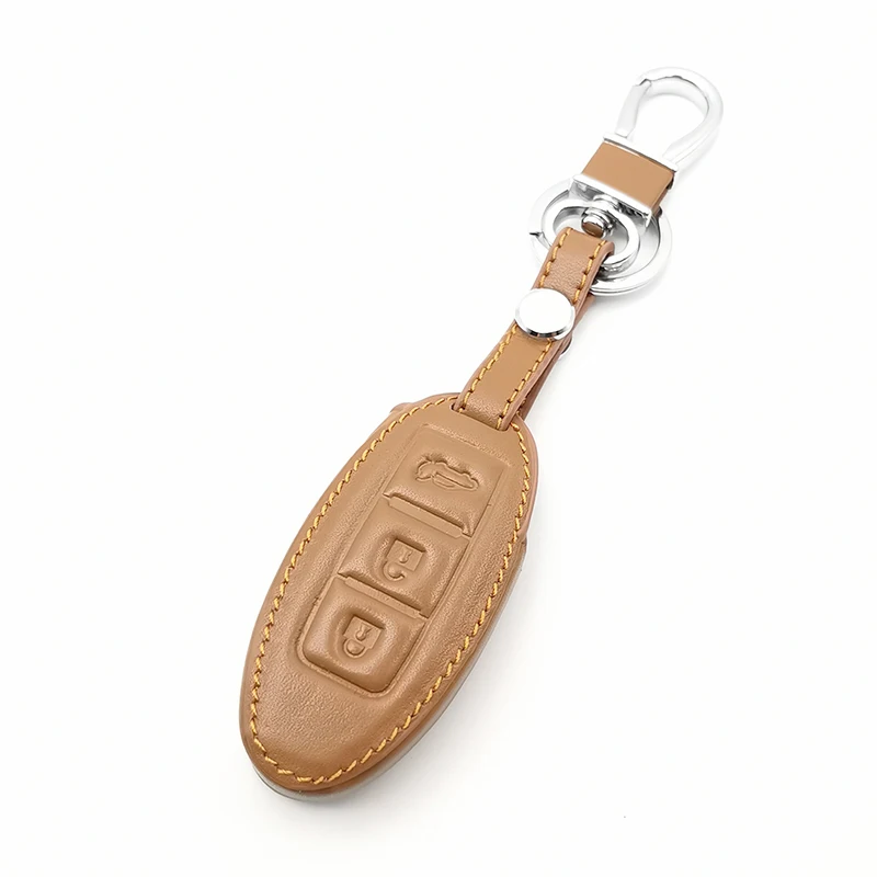 New High Quality Car Key Leather Case For Nissan TEANA Qashqai Juke 3 Buttons Key Protector Bag Car Cover Fob-styling
New High Quality Car Key Leather Case For Nissan TEANA Qashqai Juke 3 Buttons Key Protector Bag Car Cover Fob-styling