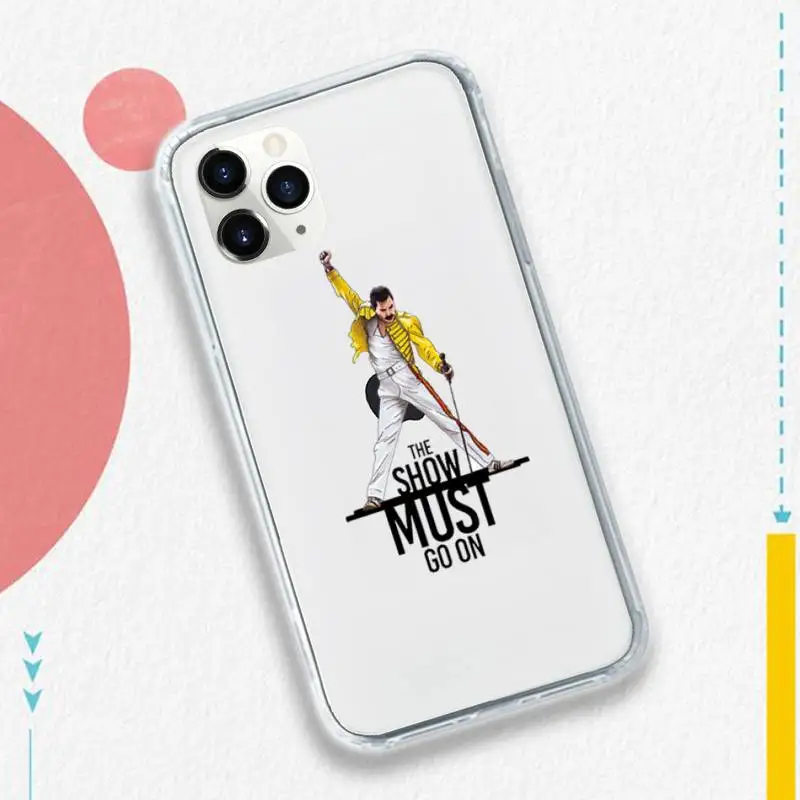 Freddie Mercury Queen band Phone Case Transparent soft For iphone 5 5s 5c se 6 6s 7 8 11 12 plus mini x xs xr pro max
Freddie Mercury Queen band Phone Case Transparent soft For iphone 5 5s 5c se 6 6s 7 8 11 12 plus mini x xs xr pro max