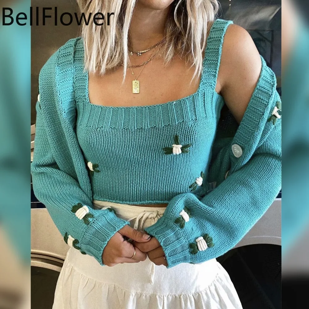 2021 Autumn Retro Embroidered Cardigan Floral Women Winter Sweater Clothes Set Cropped Vintage Sweater Vest Fashion Sexy
2021 Autumn Retro Embroidered Cardigan Floral Women Winter Sweater Clothes Set Cropped Vintage Sweater Vest Fashion Sexy