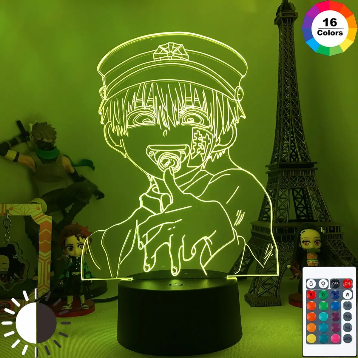Anime 3d Lamp Toilet Bound Hanako Kun LED Night Light for Room Decor Night light Toilet Bound Hanako Kun Lamp Birthday Gift
Anime 3d Lamp Toilet Bound Hanako Kun LED Night Light for Room Decor Night light Toilet Bound Hanako Kun Lamp Birthday Gift