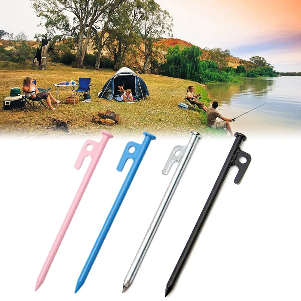 20cm Heavy Duty Steel Metal Tent Beach Canopy Camping Stakes Peg Ground Nail Steel Outdoor Camping & Hiking Tent Accessories
20cm Heavy Duty Steel Metal Tent Beach Canopy Camping Stakes Peg Ground Nail Steel Outdoor Camping & Hiking Tent Accessories