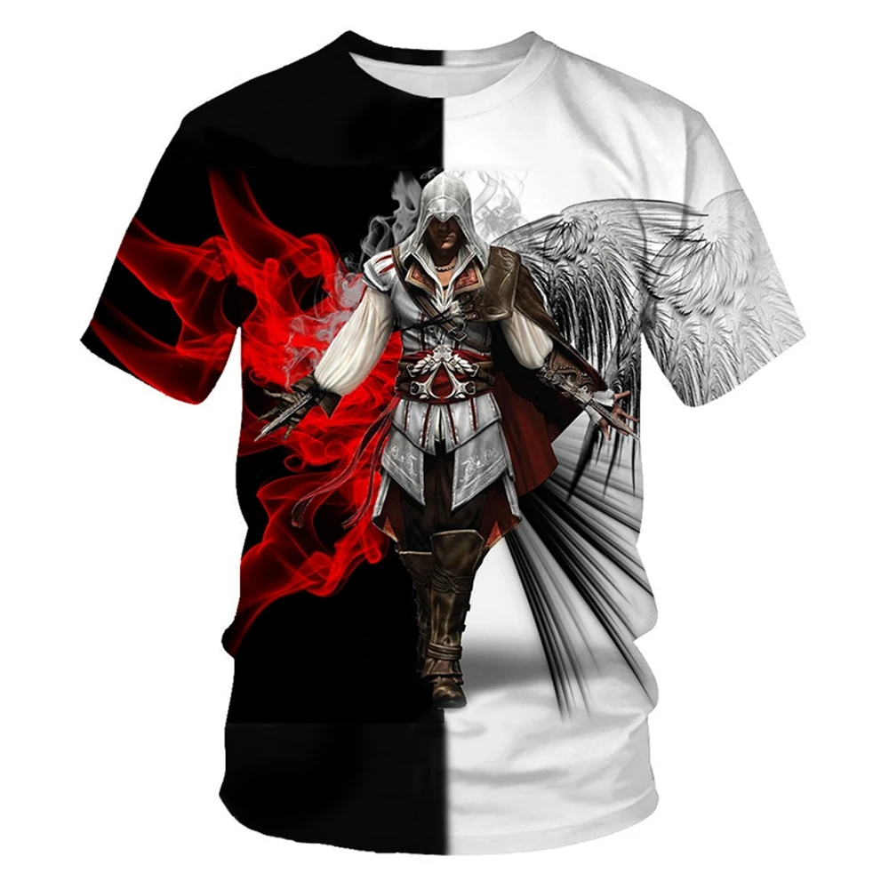 Summer 3D Kids Print t-shirt Game pattern Creed T Shirt Streetwear tshirt Boys Girls personality Tshirt Casual Tops 4T-14T
Summer 3D Kids Print t-shirt Game pattern Creed T Shirt Streetwear tshirt Boys Girls personality Tshirt Casual Tops 4T-14T
