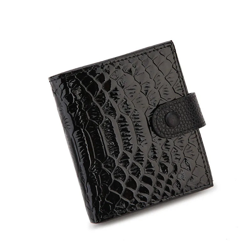 luxury patent leather wallet short Serpentine women wallets small purse with coin pocket
luxury patent leather wallet short Serpentine women wallets small purse with coin pocket