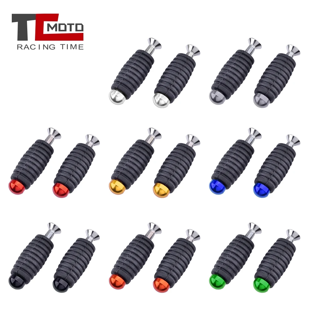 6mm CNC Motorcycle Footrest Gear Shift Lever Foot Peg Pedal for Suzuki Yamaha Kawasaki Honda Ducati BMW
6mm CNC Motorcycle Footrest Gear Shift Lever Foot Peg Pedal for Suzuki Yamaha Kawasaki Honda Ducati BMW