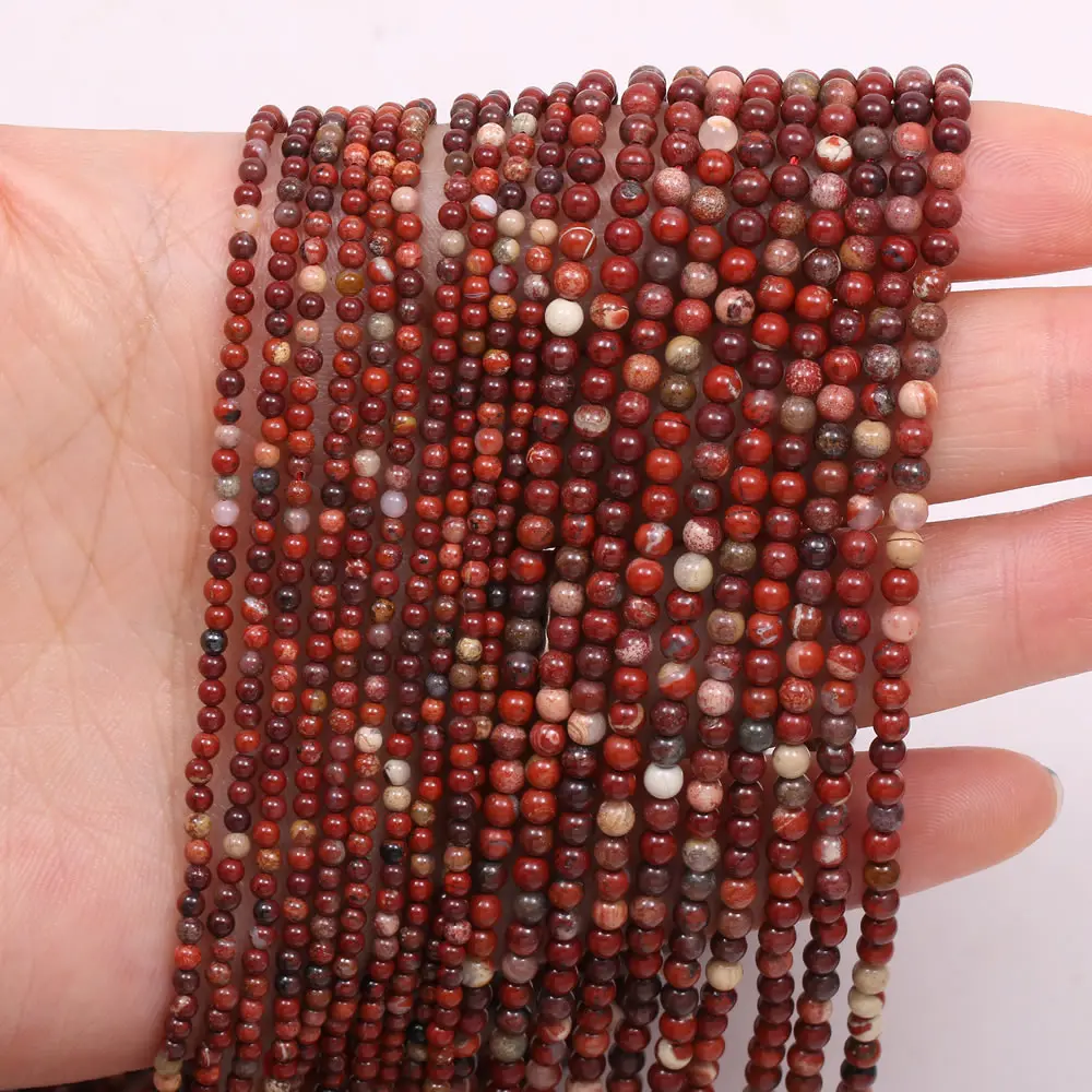Hot Sale Charms Loose Red Bonus Beads 2-4mm Natural Stone Beads for Trending Jewelry Making DIY Necklace Bracelet
Hot Sale Charms Loose Red Bonus Beads 2-4mm Natural Stone Beads for Trending Jewelry Making DIY Necklace Bracelet