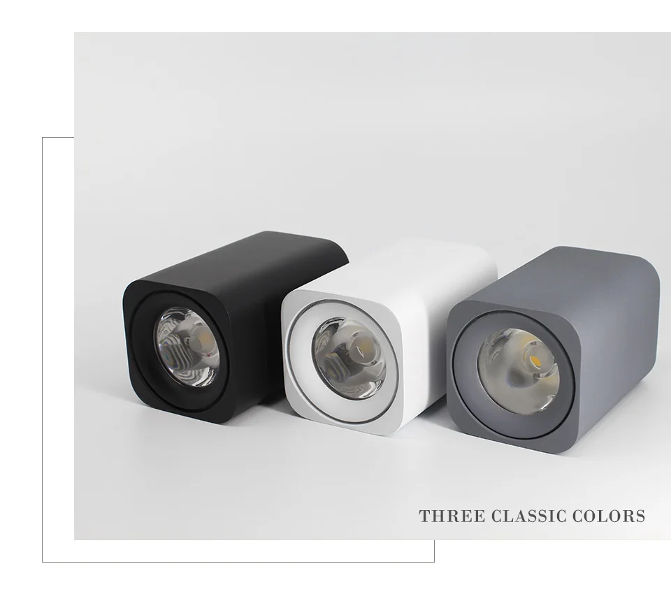 Square LED Surface Mounted Cube Ceiling Downlight for Room/Corridor/Hallway AC85-260V COB Design Spot light
Square LED Surface Mounted Cube Ceiling Downlight for Room/Corridor/Hallway AC85-260V COB Design Spot light