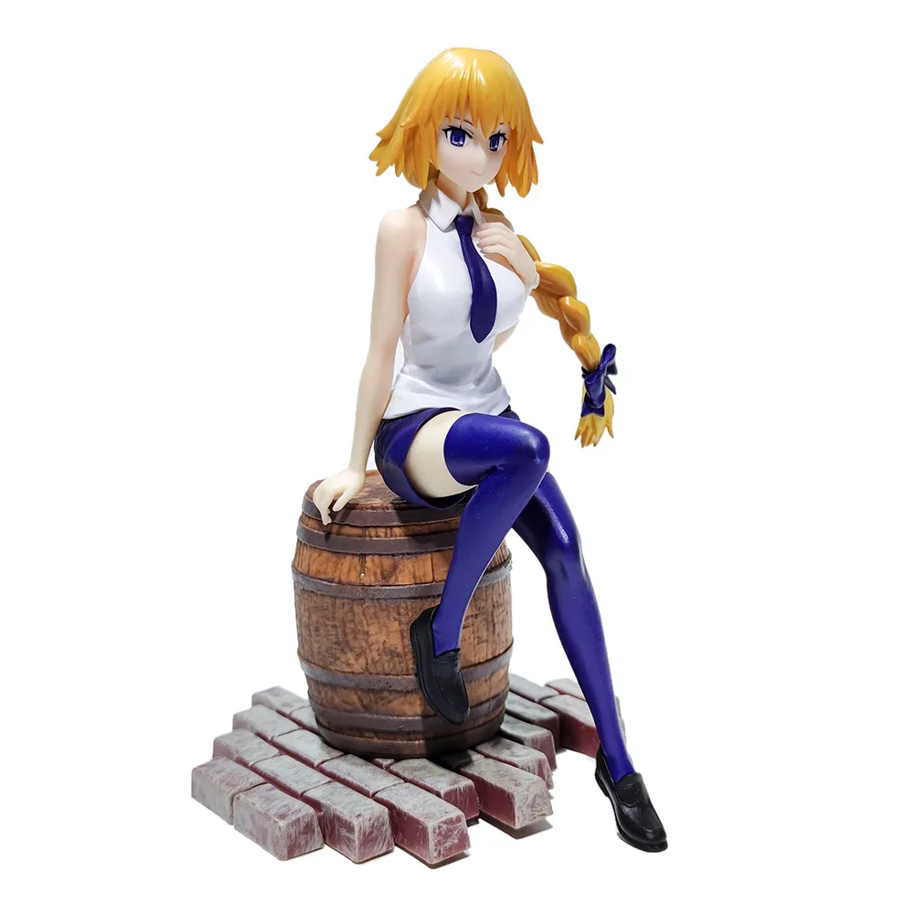 Anime Fate Stay Night Ruler Jeanne d'Arc Sitting on the Barrel 1/7 Scale Painted PVC Action Figure Collection Model Toys Doll
Anime Fate Stay Night Ruler Jeanne d'Arc Sitting on the Barrel 1/7 Scale Painted PVC Action Figure Collection Model Toys Doll