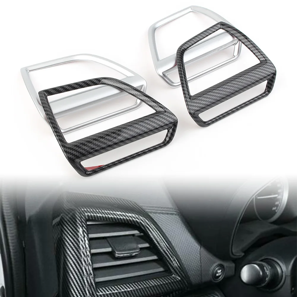 Внутренняя Боковая Крышка вентиляционного отверстия автомобиля, отделка для Subaru Forester 2019 2020, узор из углеродного волокна, АБС-пластик
Внутренняя Боковая Крышка вентиляционного отверстия автомобиля, отделка для Subaru Forester 2019 2020, узор из углеродного волокна, АБС-пластик