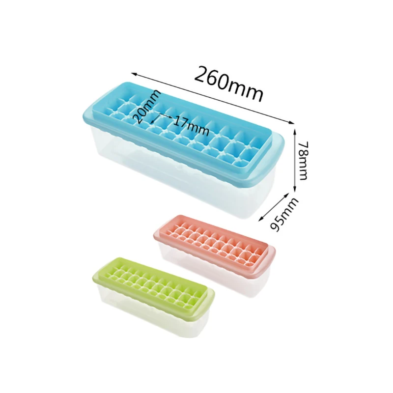 1Pcs DIY Ice Cream Plastic Mold Food Box Ice Grid Ice Tray With Ice Shovel Ice Maker Mold With Lid Creative Kitchen Accessories
1Pcs DIY Ice Cream Plastic Mold Food Box Ice Grid Ice Tray With Ice Shovel Ice Maker Mold With Lid Creative Kitchen Accessories
