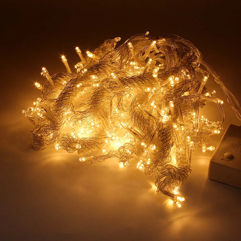 ANBLUB New Year 8 Modes LED Window Curtain String Lights 96/300leds For Outdoor Christmas Party Wedding Flash Garland Decoration
ANBLUB New Year 8 Modes LED Window Curtain String Lights 96/300leds For Outdoor Christmas Party Wedding Flash Garland Decoration