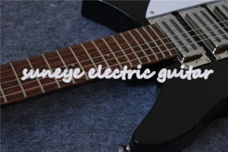 China OEM Black Glossy Finish Rick Electric Guitar Three Pickups Custom Shop Guitars Electric With Chrome Hardware Free Shipping
China OEM Black Glossy Finish Rick Electric Guitar Three Pickups Custom Shop Guitars Electric With Chrome Hardware Free Shipping