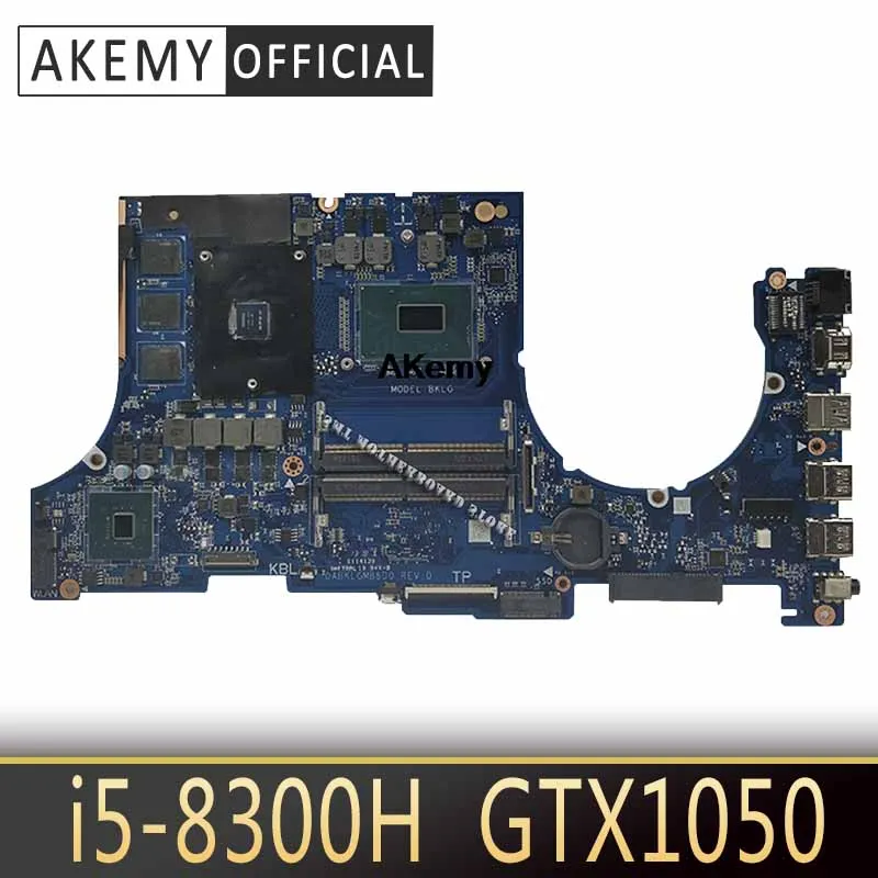 DABKLGMB8D0 Laptop motherboard for For Asus TUF Gaming FX504G FX80G original mainboard I5-8300H GTX1050
DABKLGMB8D0 Laptop motherboard for For Asus TUF Gaming FX504G FX80G original mainboard I5-8300H GTX1050
