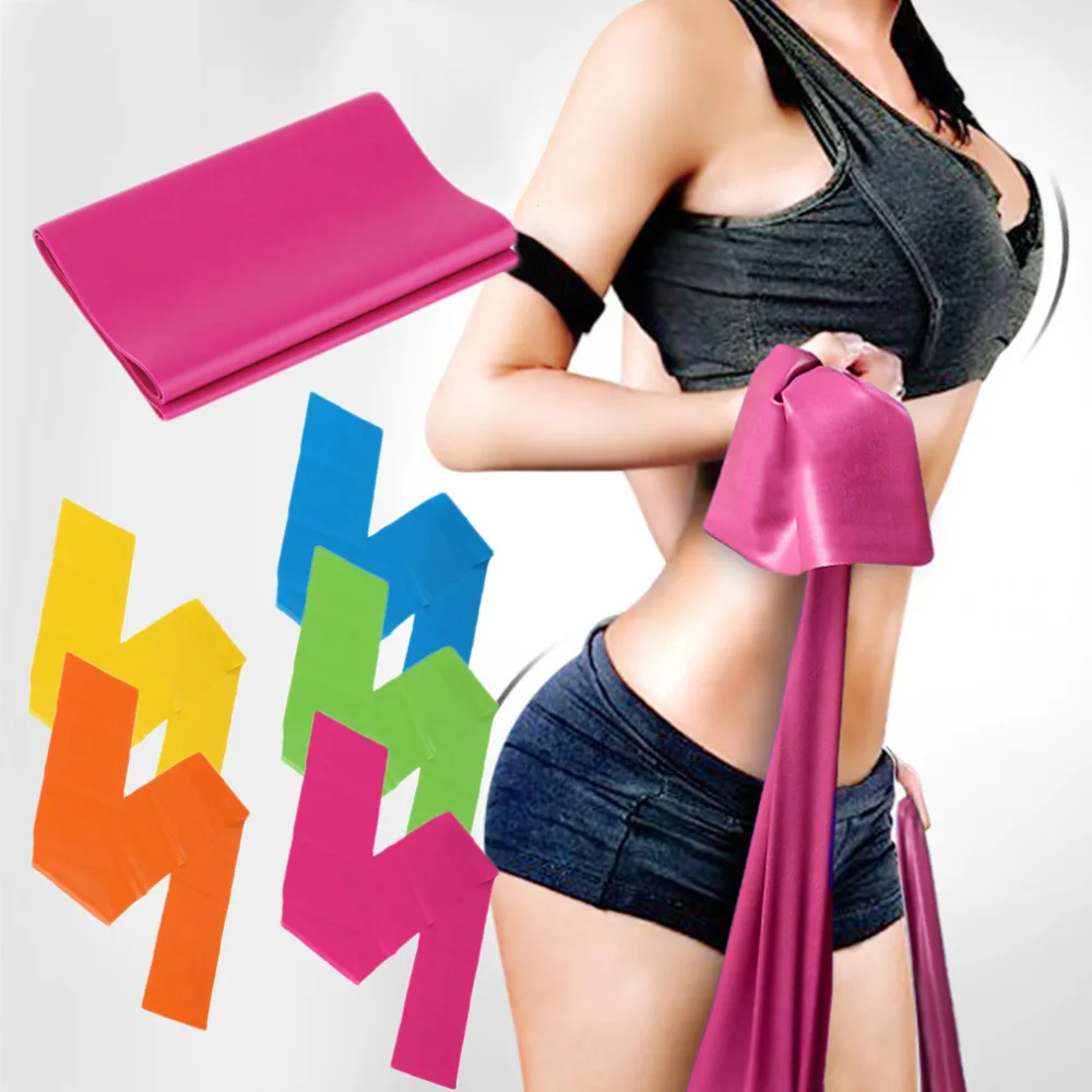1.2M Fitness Equipment Elastic Exercise Resistance Bands Workout For Yoga Pilates exercise fitness New HOT 
1.2M Fitness Equipment Elastic Exercise Resistance Bands Workout For Yoga Pilates exercise fitness New HOT