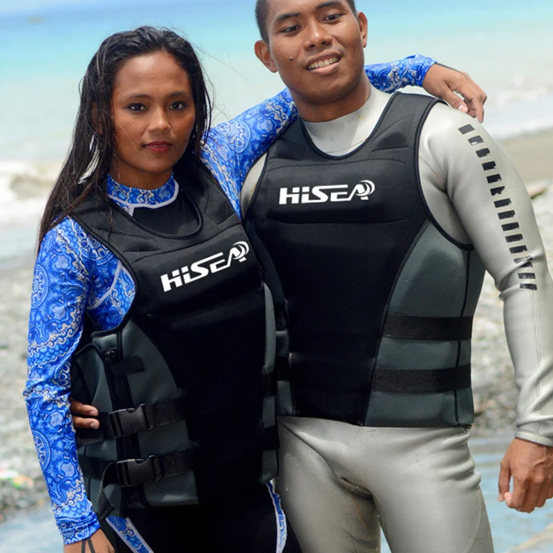 HISEA Men's professional surf motorboat fishing life jacket adult swimming buoyancy life jacket floating clothing L
HISEA Men's professional surf motorboat fishing life jacket adult swimming buoyancy life jacket floating clothing L