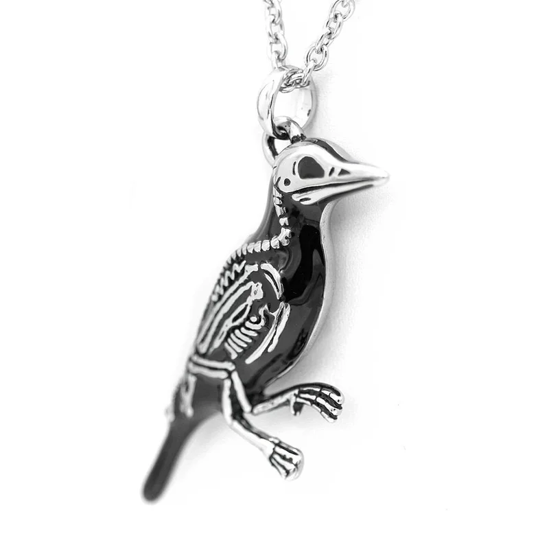New Fashion Simple Creative Bird Skull Men and Women Pendant Necklace Holiday Birthday Gift Party Banquet Jewelry Wholesale
New Fashion Simple Creative Bird Skull Men and Women Pendant Necklace Holiday Birthday Gift Party Banquet Jewelry Wholesale