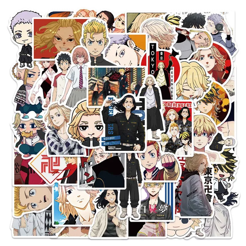 50Pcs Anime Tokyo Avengers Cartoon Graffiti Stickers For Laptop Luggage Skateboard Guitar Scrapbook Waterproof Decals Kids Toy
50Pcs Anime Tokyo Avengers Cartoon Graffiti Stickers For Laptop Luggage Skateboard Guitar Scrapbook Waterproof Decals Kids Toy