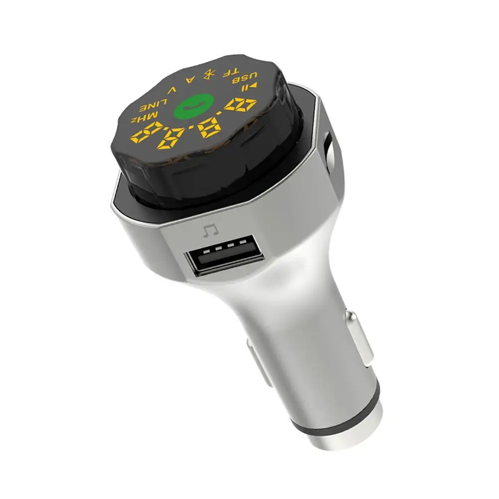 Car Bluetooth Car MP3 Car Fast Charge Dual USB FM Transmitter Cigarette Lighter Car Kit FM Transmitter
Car Bluetooth Car MP3 Car Fast Charge Dual USB FM Transmitter Cigarette Lighter Car Kit FM Transmitter