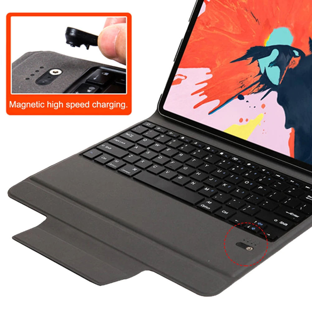 For IPAD PRO 12.9 2018 Shockproof Bracket With Pen Tray Leather Case Cover And Bluetooth UltraThin Keyboard Wireless PC Keyboard
For IPAD PRO 12.9 2018 Shockproof Bracket With Pen Tray Leather Case Cover And Bluetooth UltraThin Keyboard Wireless PC Keyboard