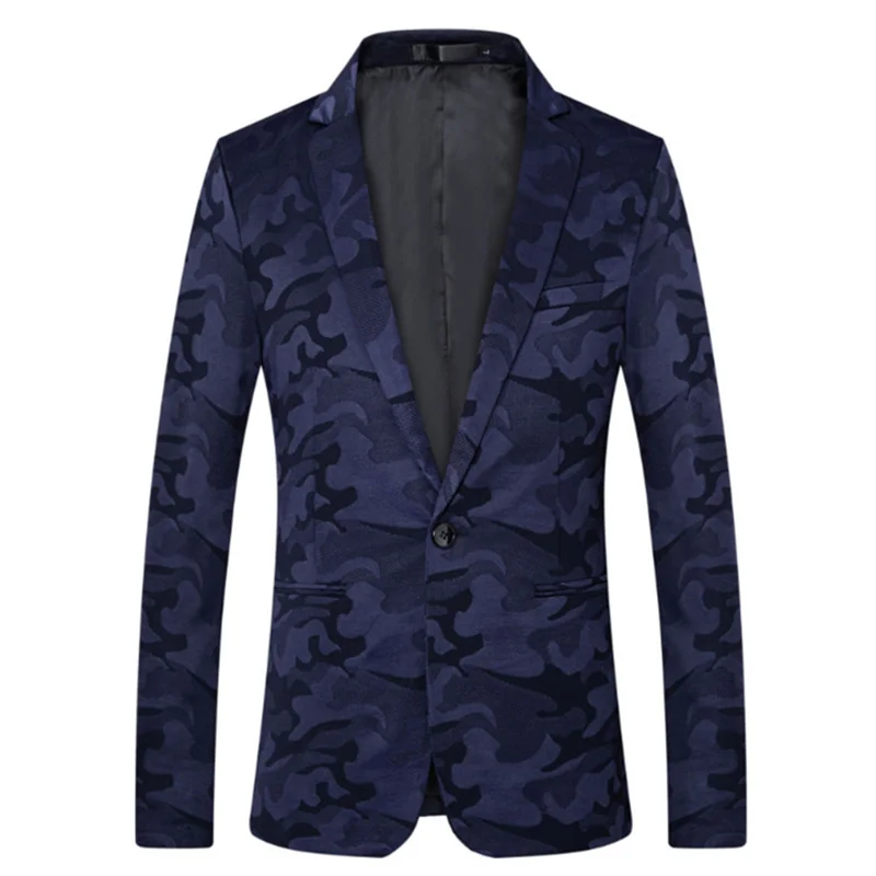 Casual Spring Men Blazers Jackets Autumn Slim Fit Men Suit Jackets Host/Wedding Party Printed Men Dress Suits blaser masculino
Casual Spring Men Blazers Jackets Autumn Slim Fit Men Suit Jackets Host/Wedding Party Printed Men Dress Suits blaser masculino