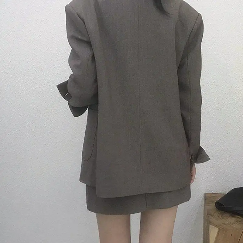 Long Sleeve Two Piece Set Skirt Women Sets Clothes Autumn 2020 New Fashon British Style Casual Small Blazer Suit Office Ladies 
Long Sleeve Two Piece Set Skirt Women Sets Clothes Autumn 2020 New Fashon British Style Casual Small Blazer Suit Office Ladies
