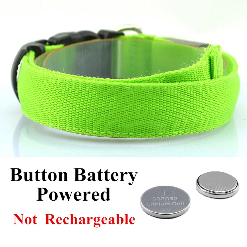 Adjustable LED Dog Collar Glowing Anti-lost Night Safety Pet Luminous Collar Flashing Necklace for Small Medium Large Dogs Cat
Adjustable LED Dog Collar Glowing Anti-lost Night Safety Pet Luminous Collar Flashing Necklace for Small Medium Large Dogs Cat
