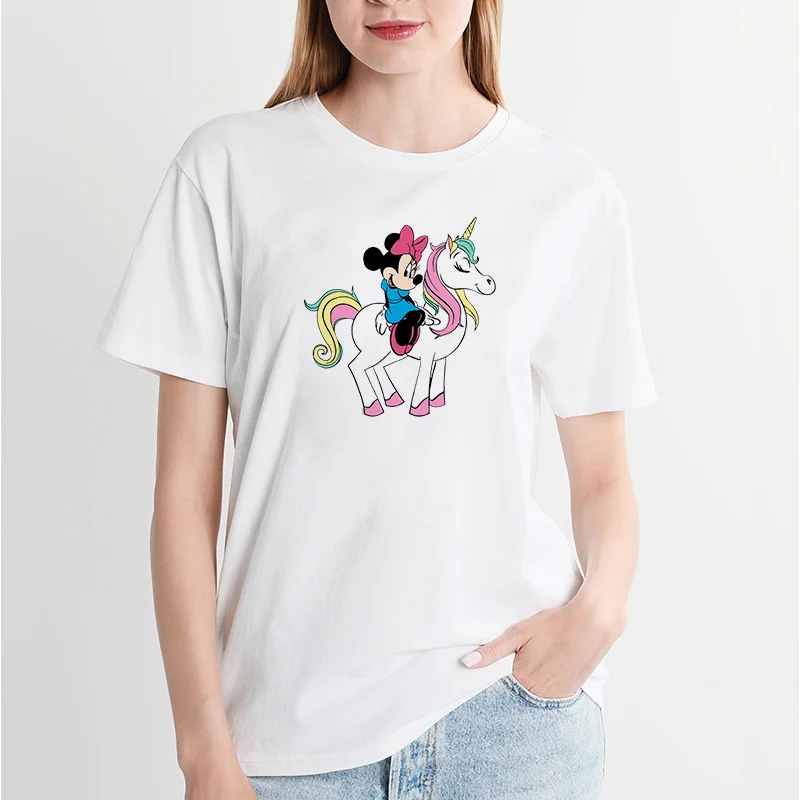 Minnie Mouse Print Women White T-shirts Summer New Fashion T Shirt 90s Ladies Graphic Tee Tops Casual Disney Short Sleeve Tshirt
Minnie Mouse Print Women White T-shirts Summer New Fashion T Shirt 90s Ladies Graphic Tee Tops Casual Disney Short Sleeve Tshirt