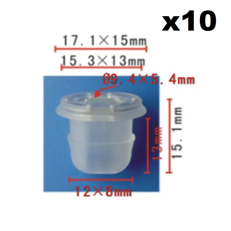 10X Interior Trim Moulding for FORVW retaining clip; For Audi; For BMW: 51458161557
10X Interior Trim Moulding for FORVW retaining clip; For Audi; For BMW: 51458161557
