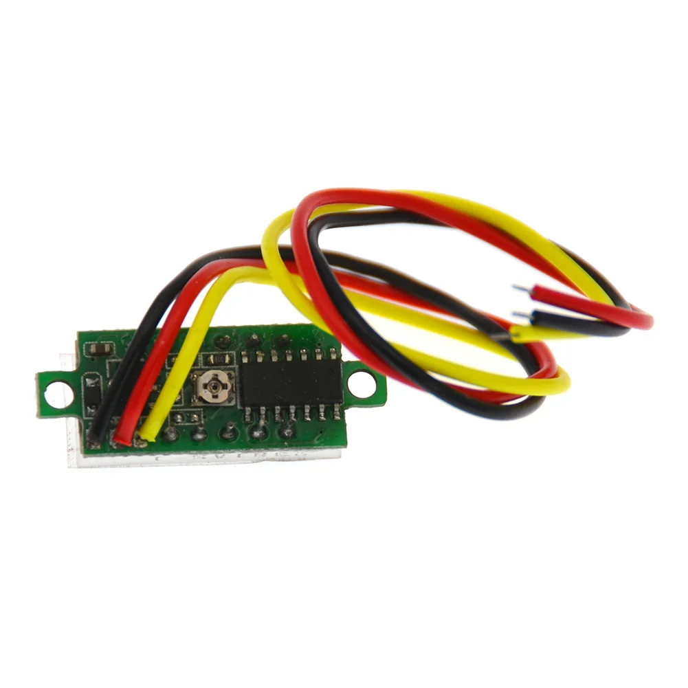 Red LED Display Module Repalcement DC 0-100V 3-Wire Digital Panel Voltmeter Mini Voltage Tester Meter for Car Motorcycle Parts
Red LED Display Module Repalcement DC 0-100V 3-Wire Digital Panel Voltmeter Mini Voltage Tester Meter for Car Motorcycle Parts