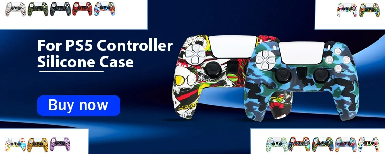 Data Frog Water Transfer Silicone Case Cover for Sony Playstation 5 Controller Gel Rubber Case for PS5 Gamepad Accessorie
Data Frog Water Transfer Silicone Case Cover for Sony Playstation 5 Controller Gel Rubber Case for PS5 Gamepad Accessorie