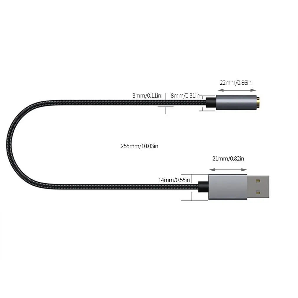 USB-A To 3.5mm Digital Audio Adapter Cable Computer HIFI Sound Card Audio Adapter USB Headset 2-in1 Sound Card
USB-A To 3.5mm Digital Audio Adapter Cable Computer HIFI Sound Card Audio Adapter USB Headset 2-in1 Sound Card
